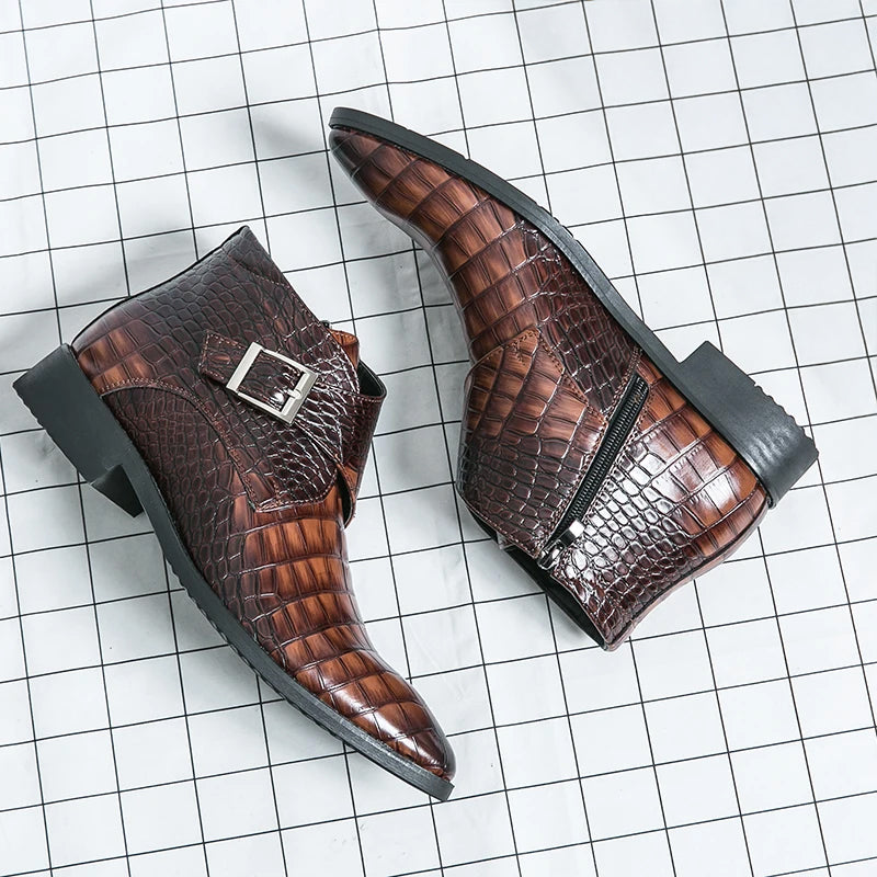 Carlo Martelli Ambassador Leather Boots