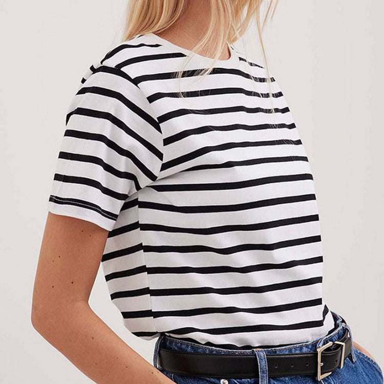 Bianca Vento Essenziale Striped Shirt