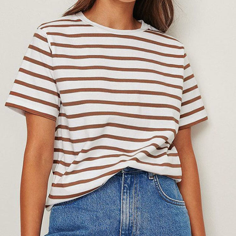 Bianca Vento Essenziale Striped Shirt