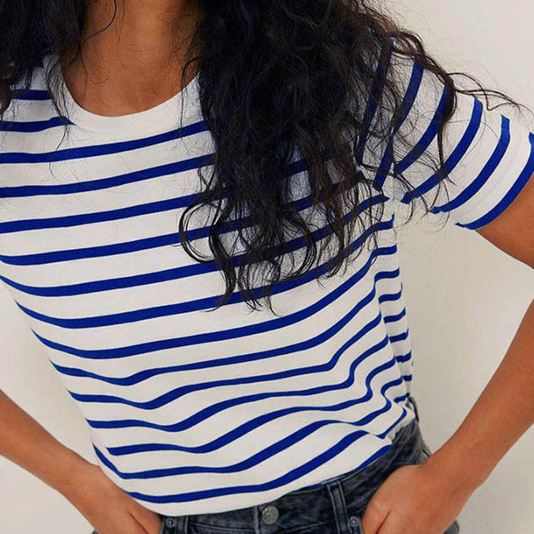 Bianca Vento Essenziale Striped Shirt
