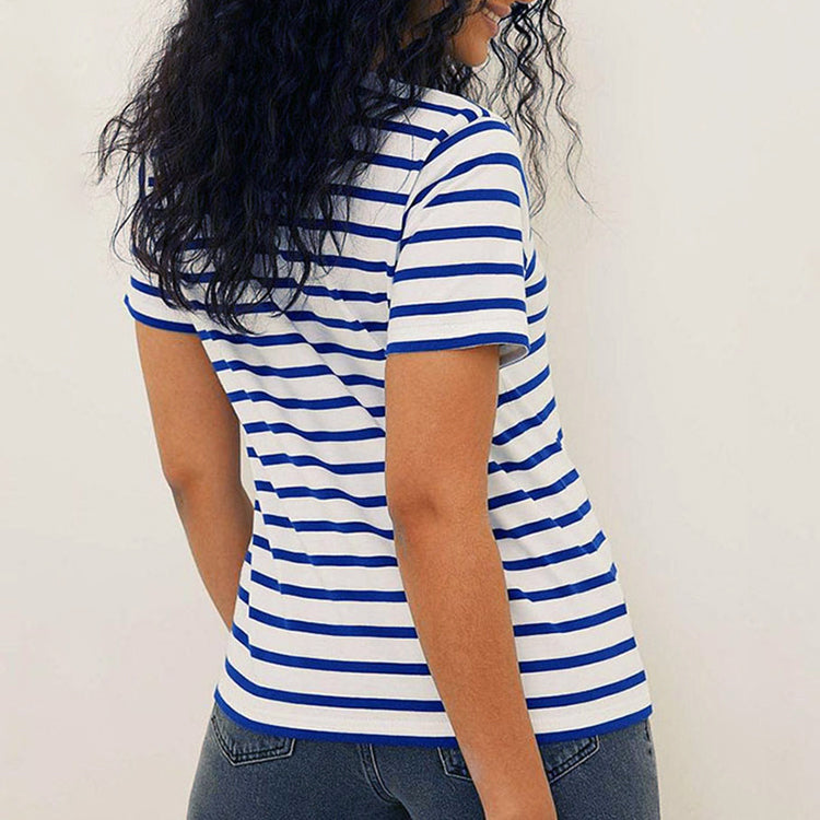 Bianca Vento Essenziale Striped Shirt