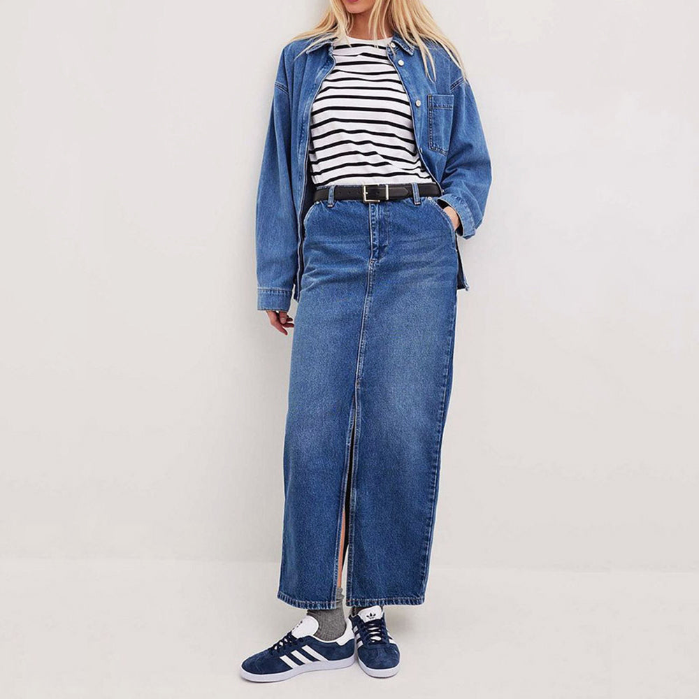 Bianca Vento Essenziale Striped Shirt