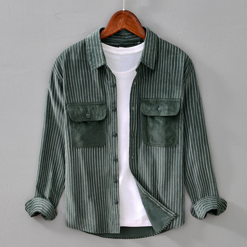 Carlo Martelli Dual Pocket Striped Shirt