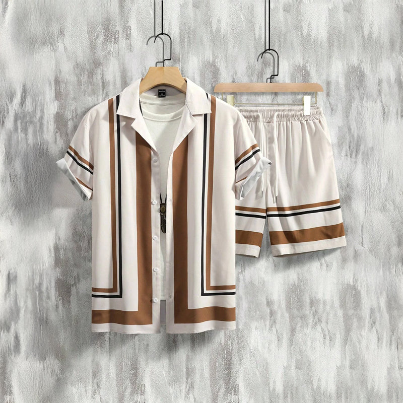 Carlo Martelli Monopoli Striped Set