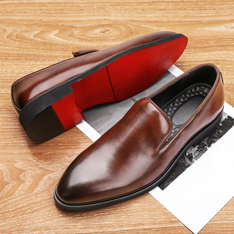 Carlo Martelli Rosso Nero Loafers
