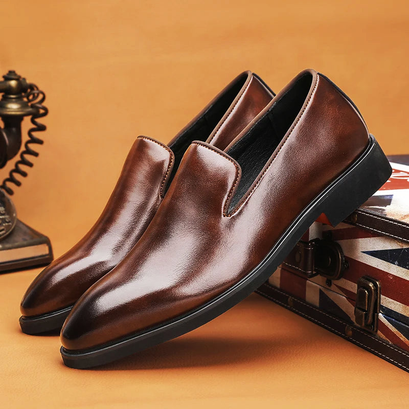 Carlo Martelli Rosso Nero Loafers