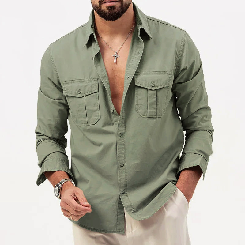 Carlo Martelli Safari Button Up Shirt