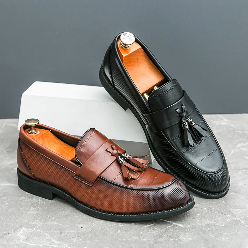 Carlo Martelli Sanfrè Leather Loafers