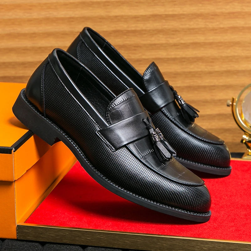 Carlo Martelli Sanfrè Leather Loafers