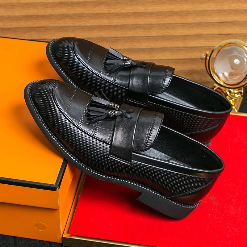 Carlo Martelli Sanfrè Leather Loafers