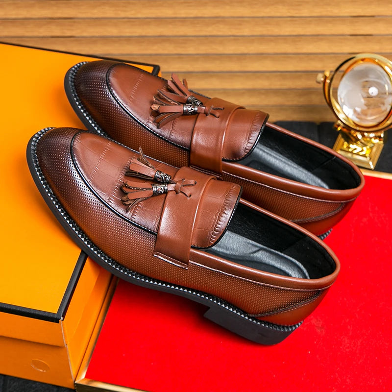 Carlo Martelli Sanfrè Leather Loafers