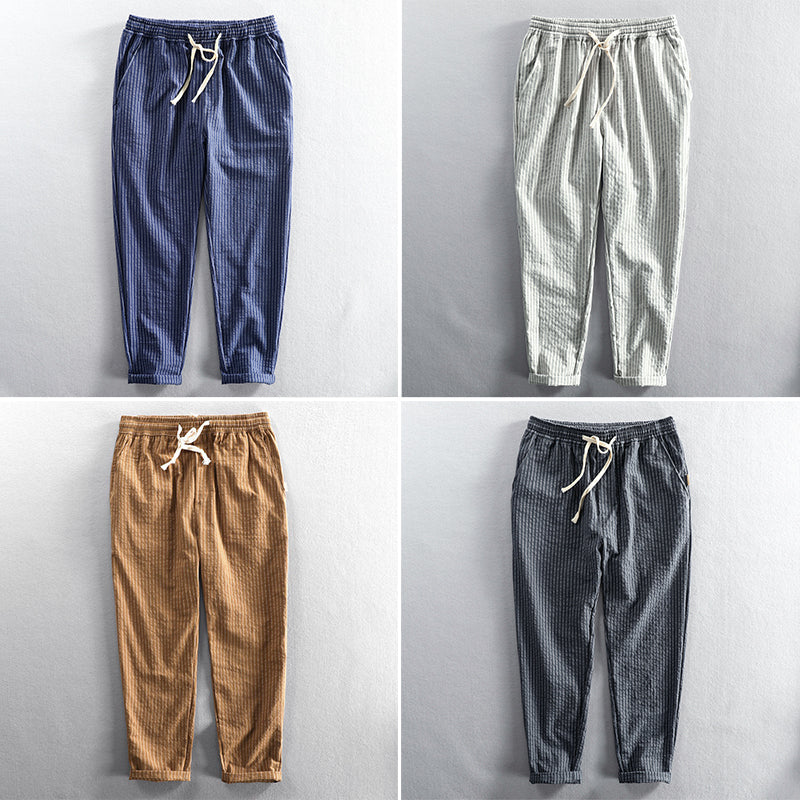 Carlo Martelli Striped Summer Pants