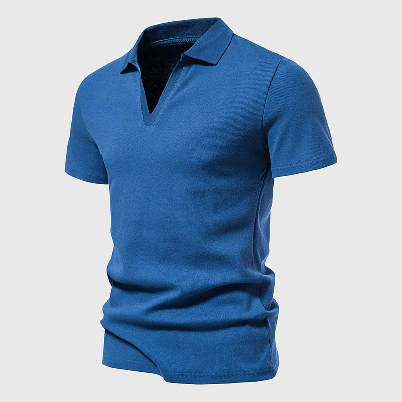 Carlo Martelli V-Neck Polo Shirt