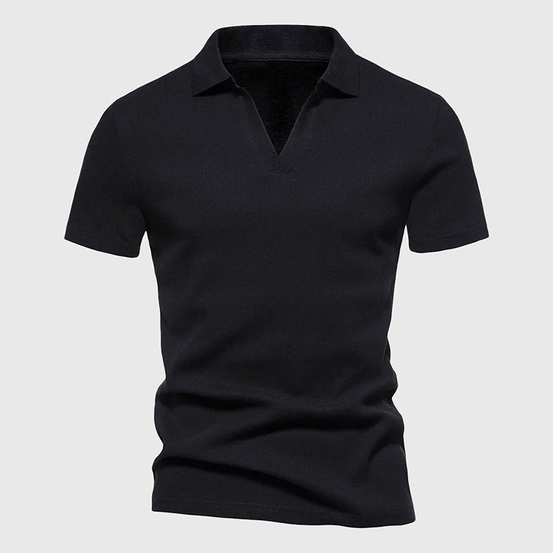 Carlo Martelli V-Neck Polo Shirt