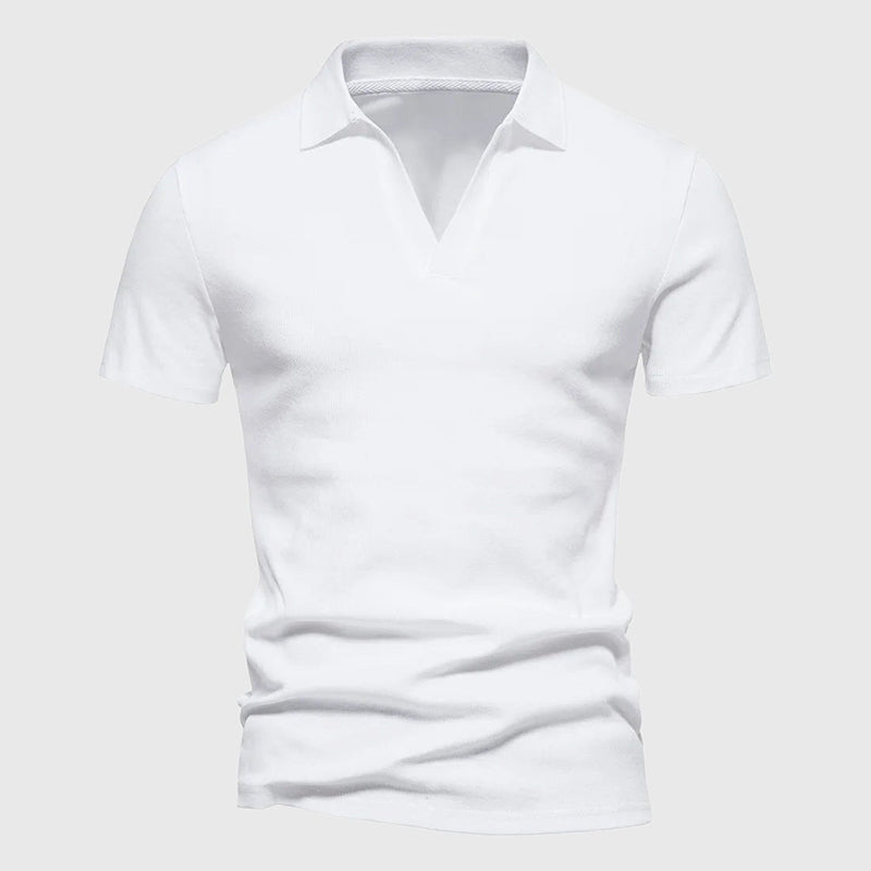 Carlo Martelli V-Neck Polo Shirt
