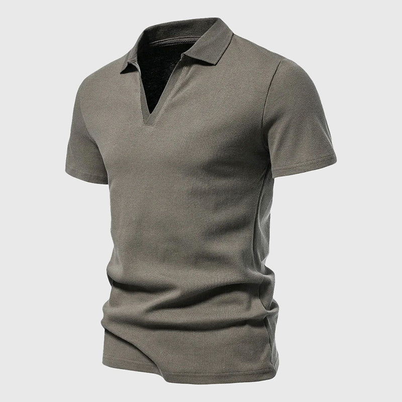 Carlo Martelli V-Neck Polo Shirt