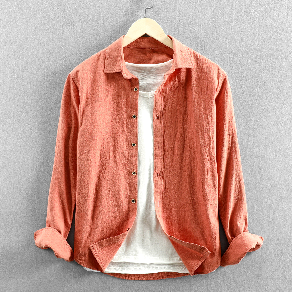 Carlo Martelli Breezy Cotton Button-Up Shirt