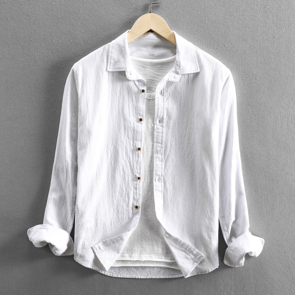 Carlo Martelli Breezy Cotton Button-Up Shirt