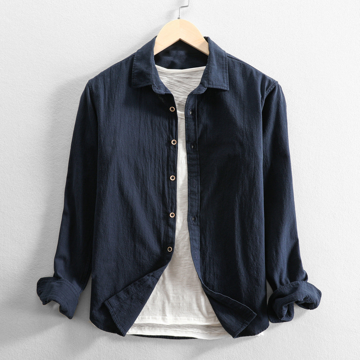 Carlo Martelli Breezy Cotton Button-Up Shirt