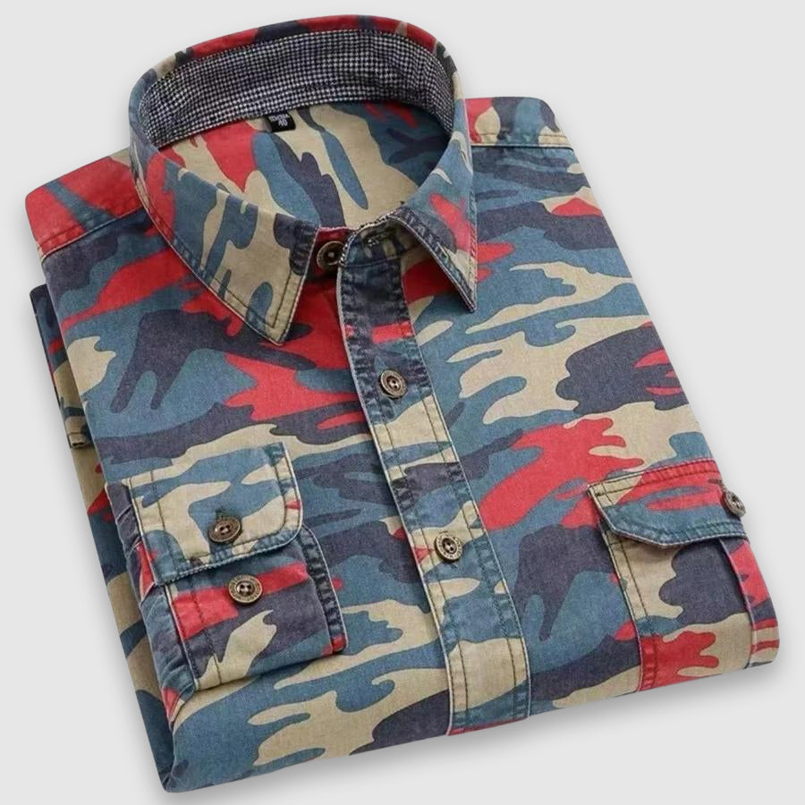 Carlo Martelli Camouflage Classic Shirt