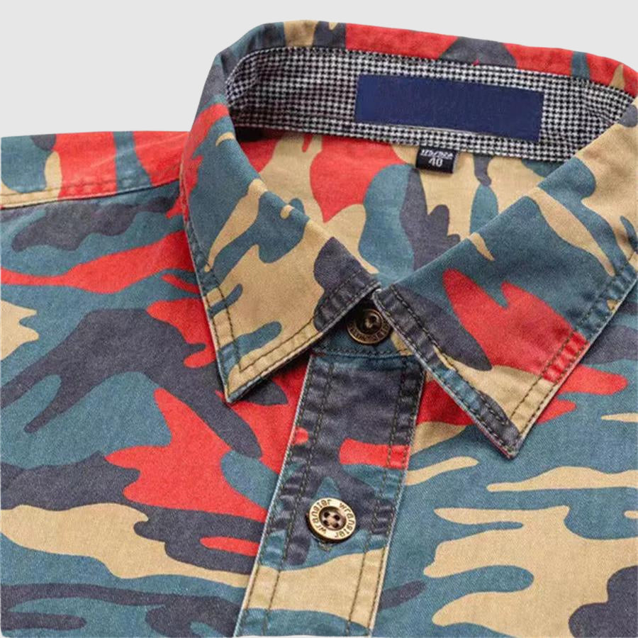 Carlo Martelli Camouflage Classic Shirt