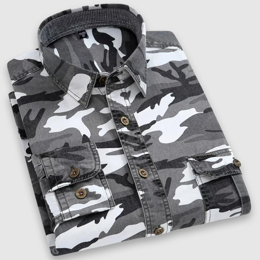 Carlo Martelli Camouflage Classic Shirt