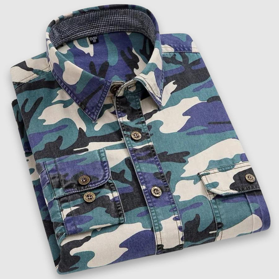 Carlo Martelli Camouflage Classic Shirt