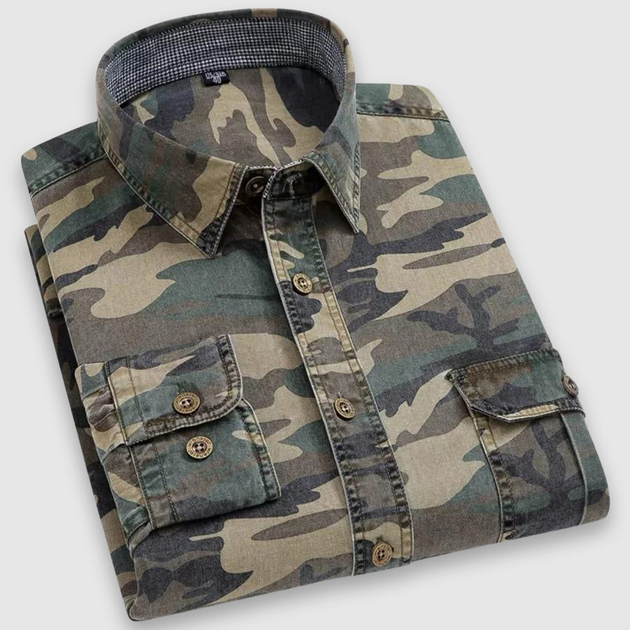 Carlo Martelli Camouflage Classic Shirt