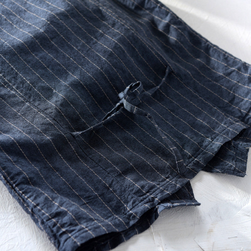 Carlo Martelli Linen Striped Vest
