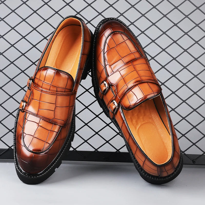 Carlo Martelli Torino Croc Loafers