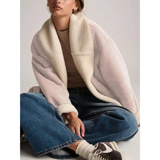 Elena Rossi Suede Luxe Jacket