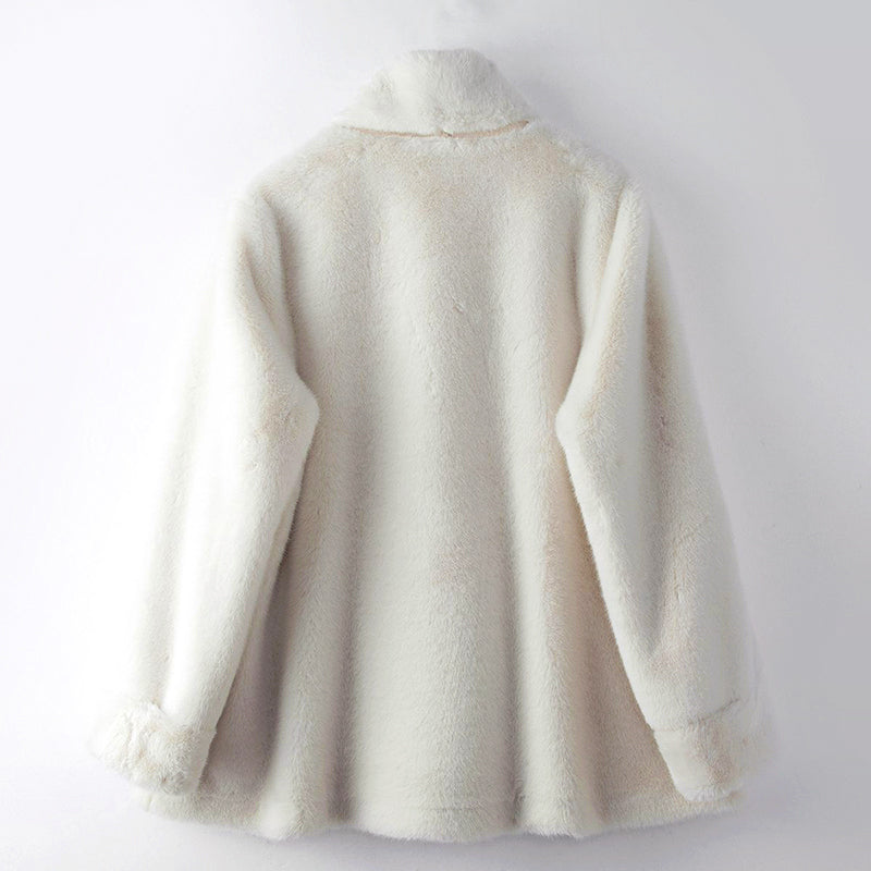 Greta Mancini Exquisite Faux Fur Coat