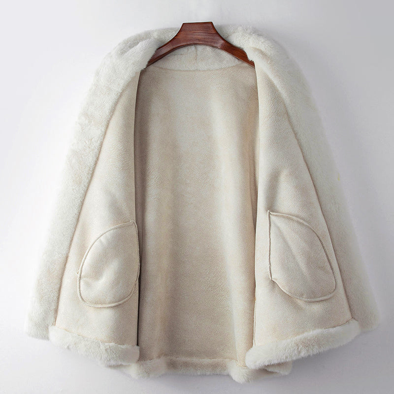 Greta Mancini Exquisite Faux Fur Coat
