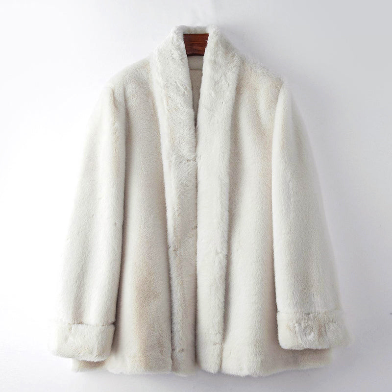 Greta Mancini Exquisite Faux Fur Coat