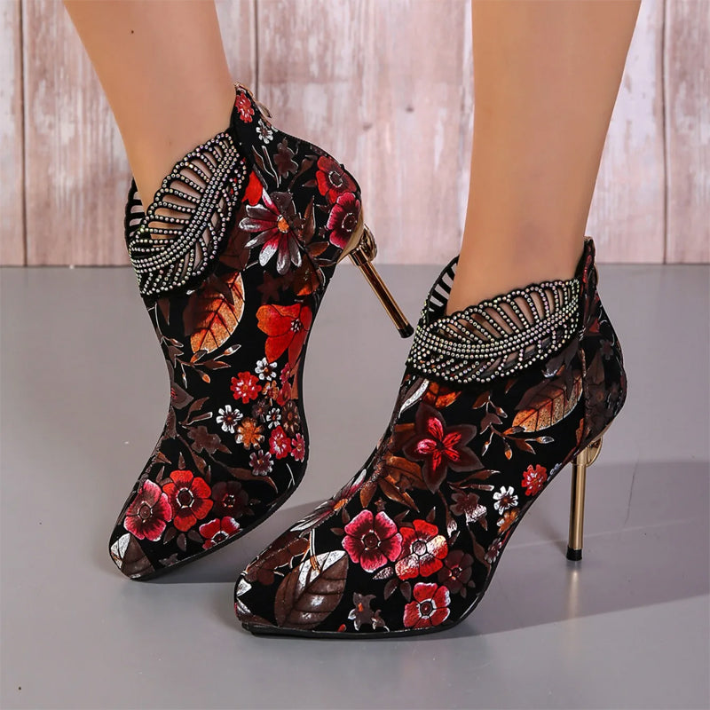 Greta Mancini Florid Dusk Heels