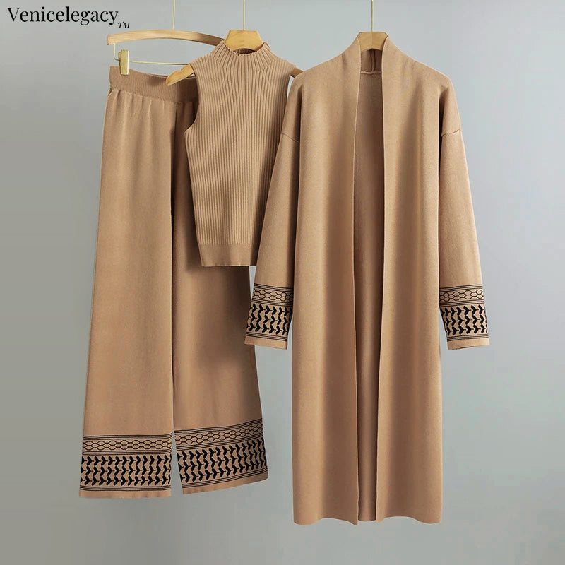 Greta Mancini Luxe Knit Trio