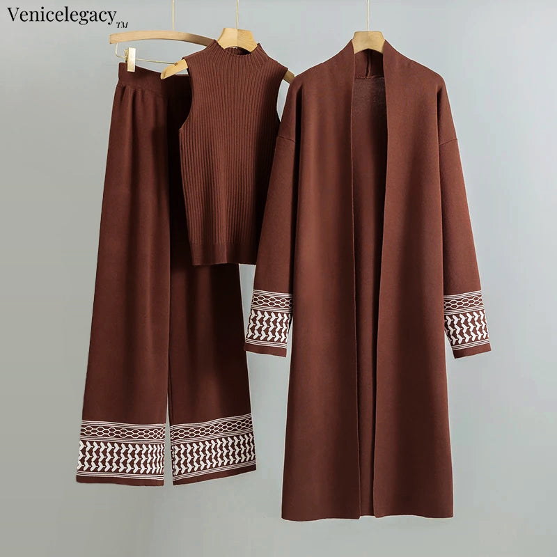 Greta Mancini Luxe Knit Trio