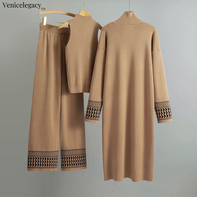 Greta Mancini Luxe Knit Trio