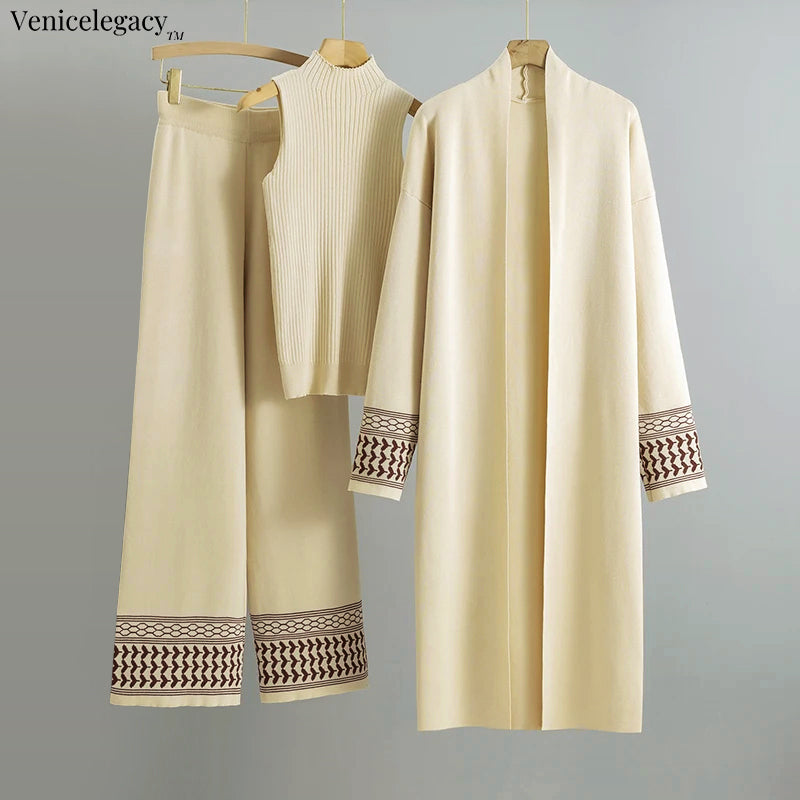 Greta Mancini Luxe Knit Trio