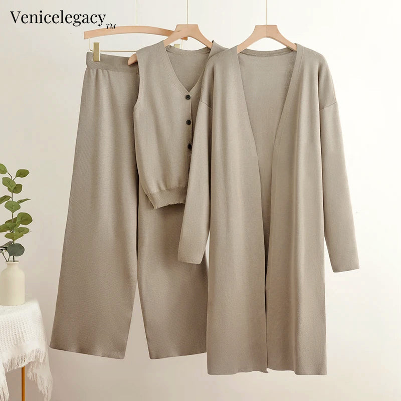 Greta Mancini Rialto Knit Trio
