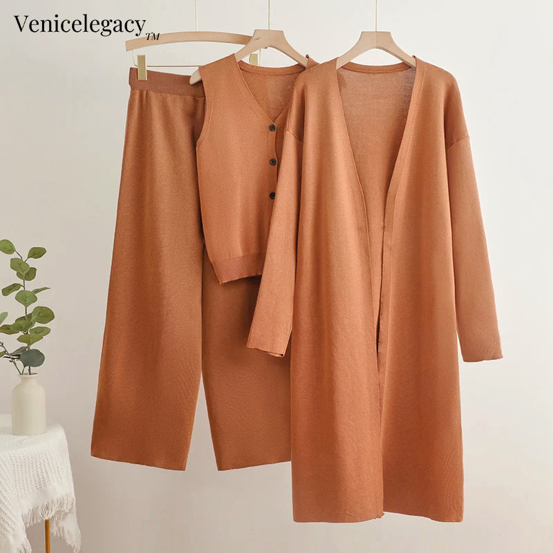 Greta Mancini Rialto Knit Trio