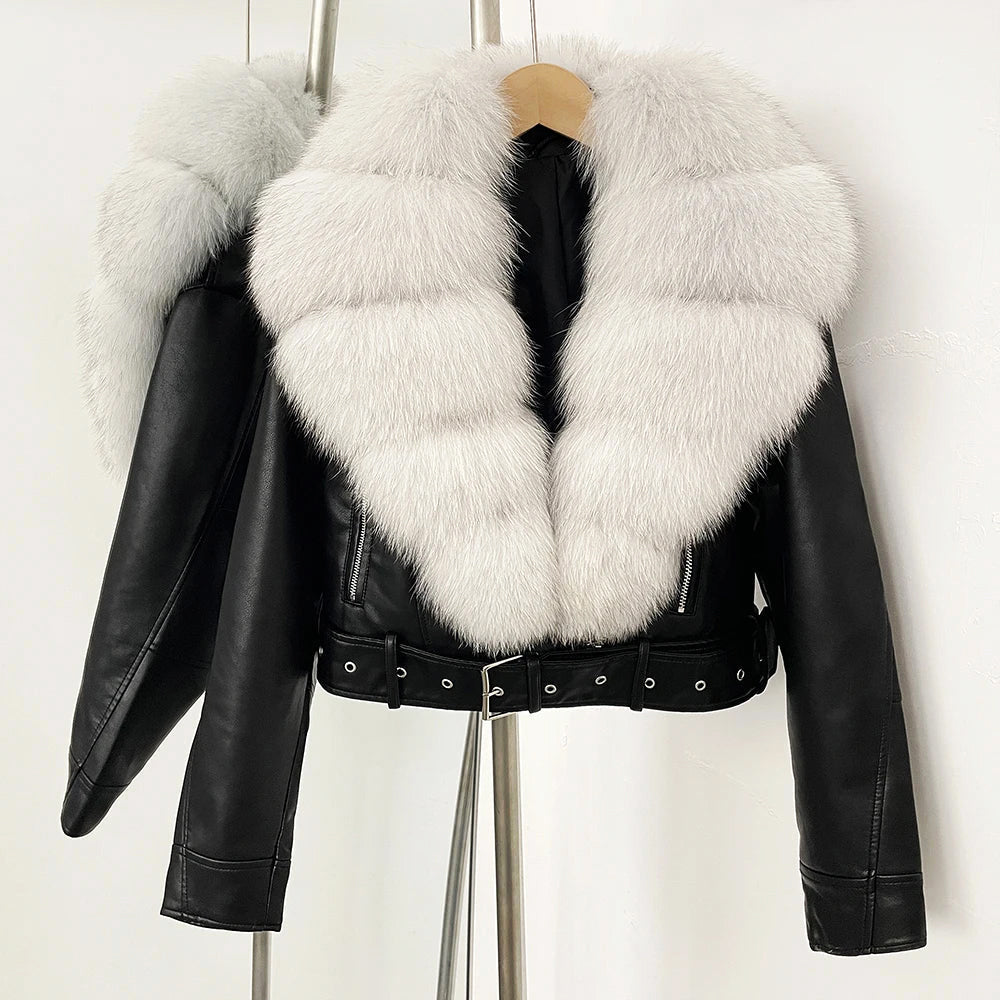 Greta Mancini Fur Collar Jacket