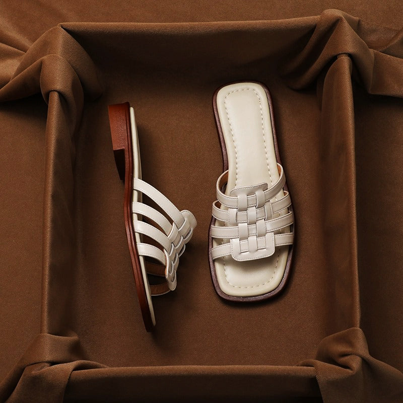 Greta Mancini Pellegrina Woven Flats