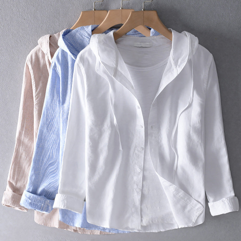 Greta Mancini Sunrise Dream Linen Shirt