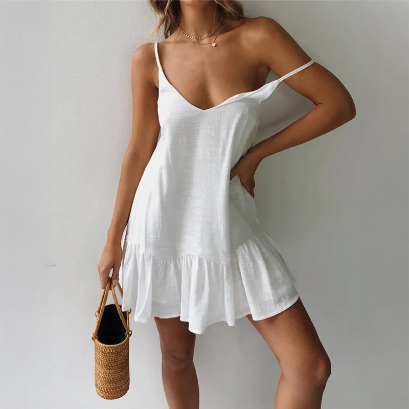 Greta Mancini Vallarsa Mini Sundress