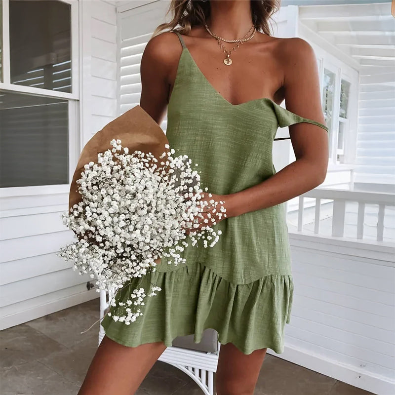 Greta Mancini Vallarsa Mini Sundress