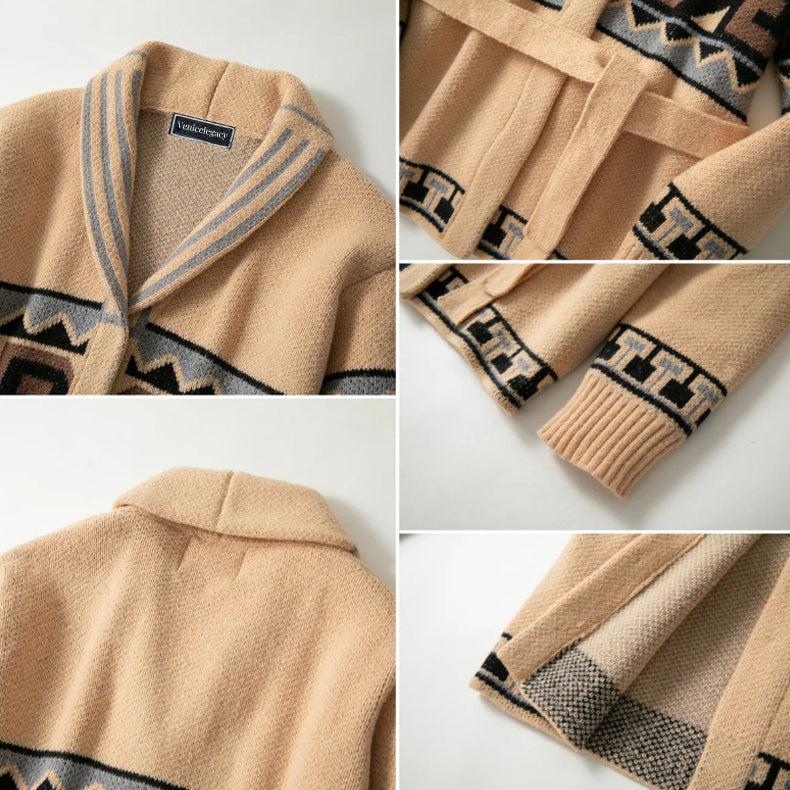 L’Inverno Caldo Cardigan by Leonardo Romano