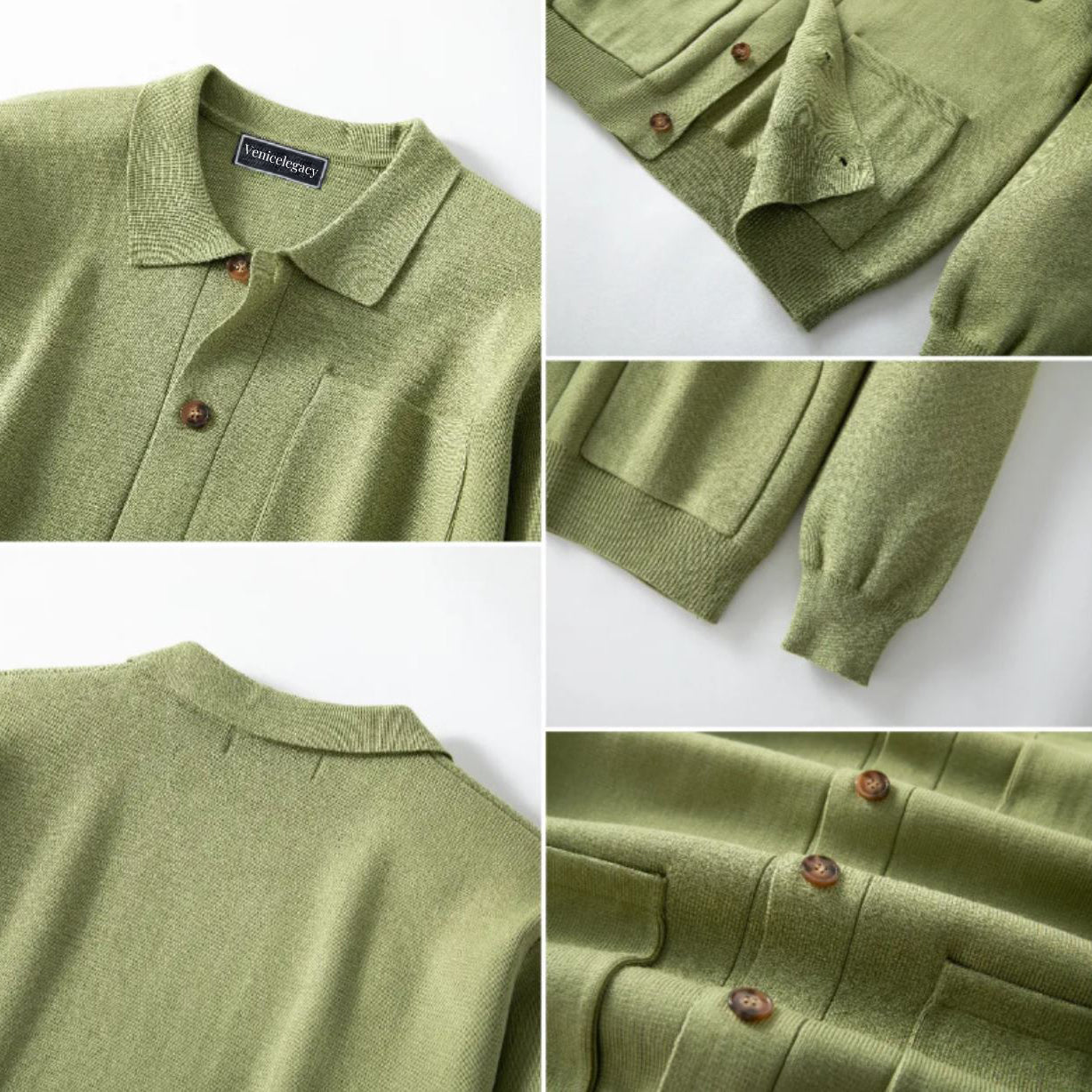 L'Oasi di Salvia Cardigan by Leonardo Romano