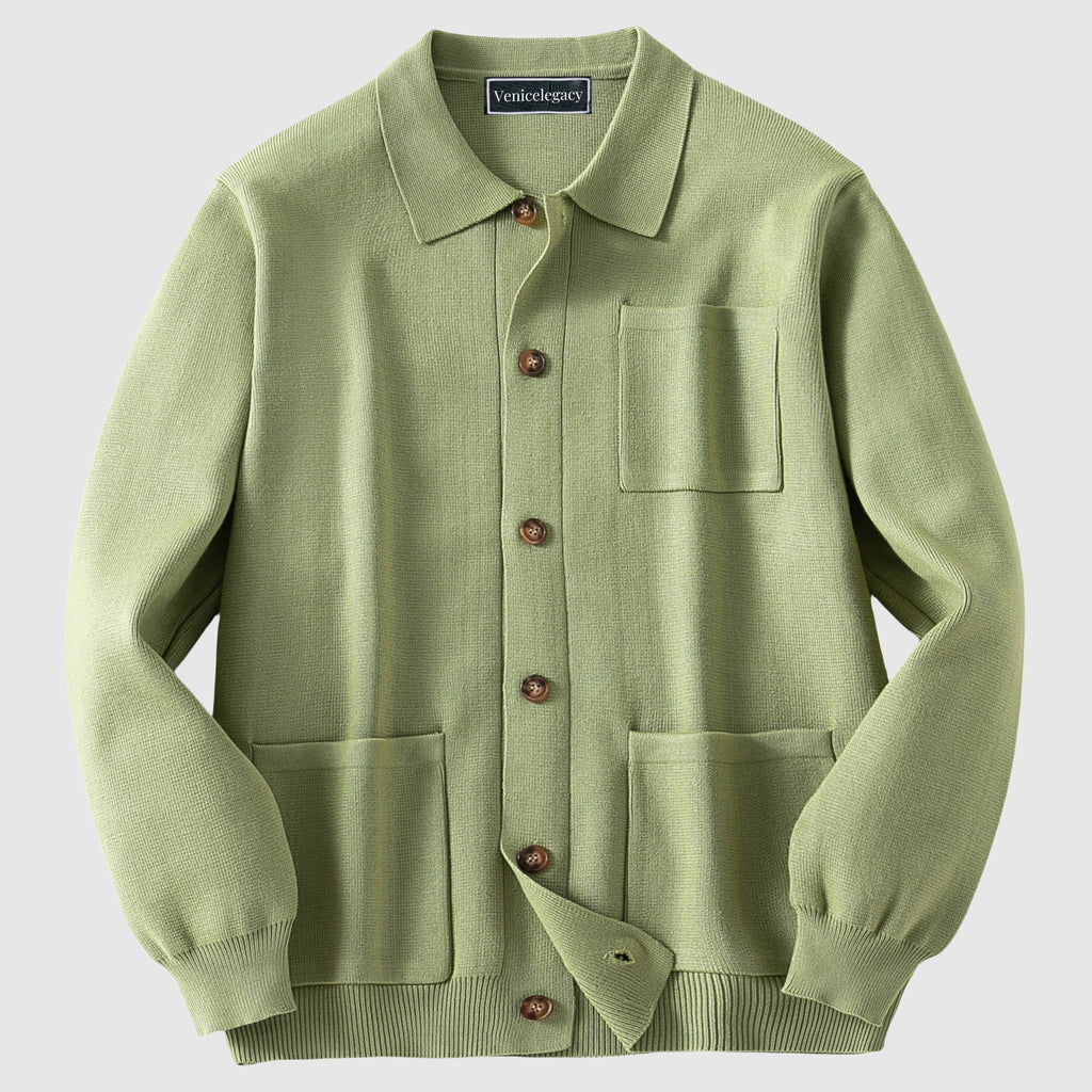 L'Oasi di Salvia Cardigan by Leonardo Romano