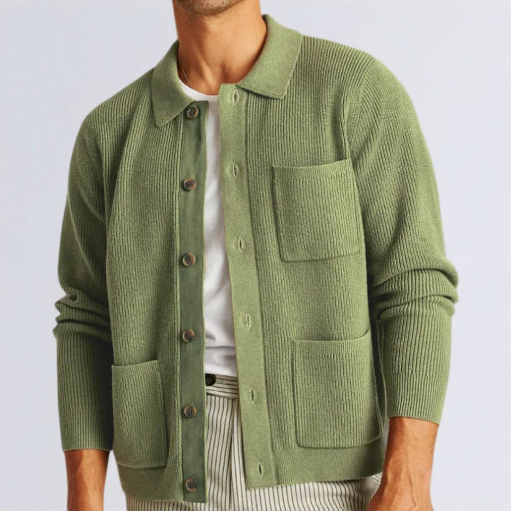 L'Oasi di Salvia Cardigan by Leonardo Romano